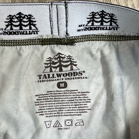 Tallwoods Men's Mossy Oak Boxer Briefs Medium size lightly used 🍁🍂 - Picture 5 of 5